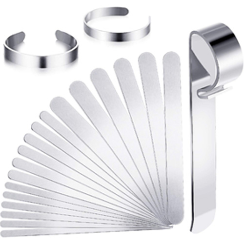 Edelstahlarmband Blanks Verstellbar